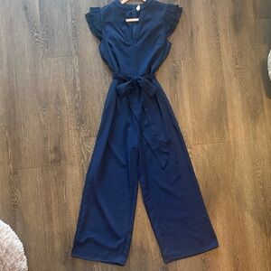 Elegant Navy Jumpsuit